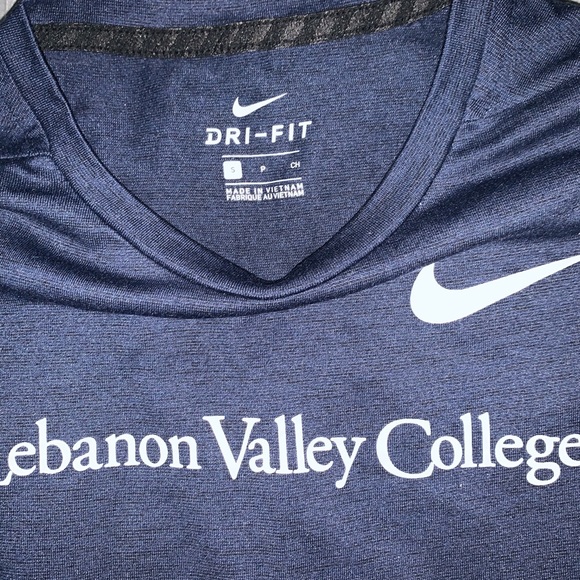 Nike Dri fit Lebanon Valley College athletic shirt - Picture 3 of 3